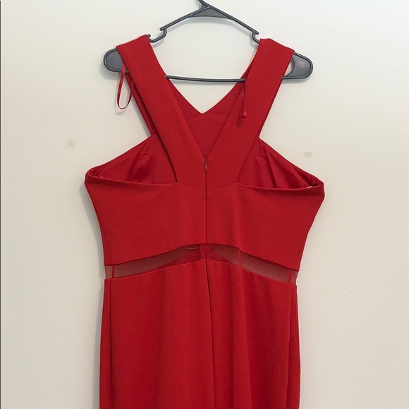 Cachet Red bridesmaid dress - Picture 4 of 5